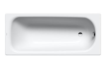 KALDEWEI SANIFORM PLUS 363-1 vaňa 170x70 cm, bez nožičiek, smaltovaná oceľ, Perl-Effekt