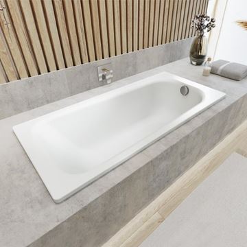 KALDEWEI SANIFORM PLUS 373-1 vaňa 170x75 cm, bez nožičiek, smaltovaná oceľ 112600010001 Obrázek - fotka
