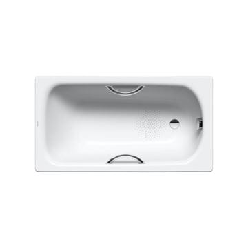 KALDEWEI SANIFORM PLUS STAR 331 vaňa 150x70 cm, bez nožičiek, s otvormi pre madlá, smaltovaná oceľ, antislip, Perl-Effekt
