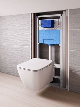 IDEAL STANDARD PROSYS montážny prvok pre WC 120 cm, so splachovacou nádržkou R009467 Obrázek - fotka