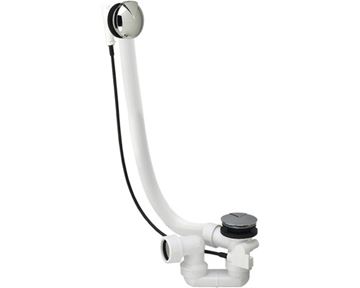 RIHO MULTIPLEX vaňový sifón 70 cm, bovden, chróm