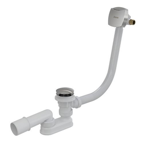 RAVAK vaňový sifón 57 cm, s napúšťaním prepadom, click-clack, chróm X01440 Obrázek - Hlavní obrázek