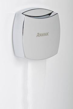 RAVAK vaňový sifón 57 cm, s napúšťaním prepadom, bovden, chróm X01438 Obrázek - fotka