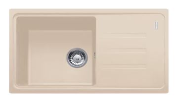 FRANKE MALTA BSG 611-78/39 fragranitový drez 780x435 mm, otočný, odkvapkávač, pieskový melír