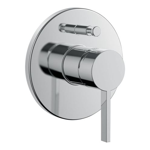 KARTELL BY LAUFEN vaňová podomietková batéria, s prepínačom, chróm H3213360040001 Obrázek - Hlavní obrázek