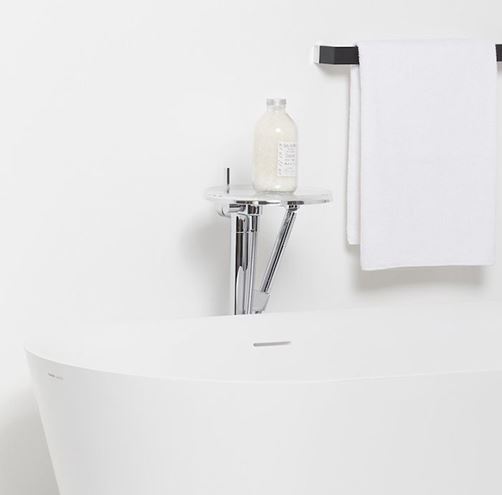 LAUFEN KARTELL vaňová batéria na podlahu, s prepínačom, so sprchovou súpravou, chróm H3213310041211 Obrázek - fotka