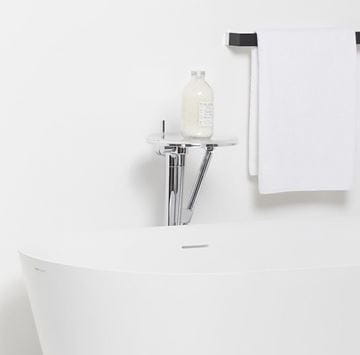 LAUFEN KARTELL vaňová batéria na podlahu, s prepínačom, so sprchovou súpravou, chróm H3213310041211 Obrázek - fotka