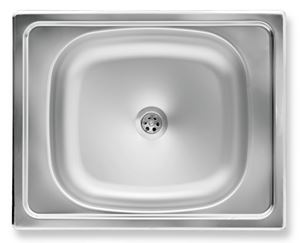 NOVASERVIS nerezový drez 500x400 mm, otočný