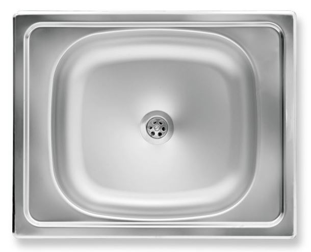 NOVASERVIS nerezový drez 500x400 mm, otočný DR40/50 Obrázek - Hlavní obrázek