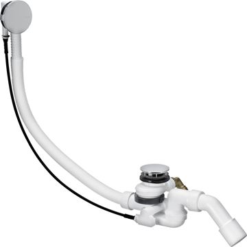 VIEGA MULTIPLEX TRIO F vaňový sifón 72,5 cm, s napúšťaním odtokom, bovden, chróm