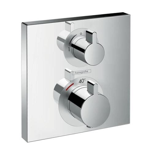 HANSGROHE ECOSTAT SQUARE podomietková termostatická batéria, chróm 15712000 Obrázek - Hlavní obrázek