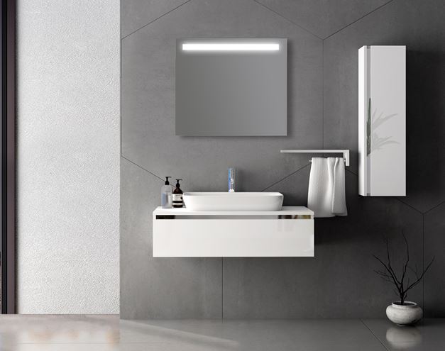 AMIRRO LUNA LED zrkadlo 80x70 cm, s osvetlením 902-012 Obrázek - fotka