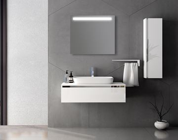 AMIRRO LUNA LED zrkadlo 80x70 cm, s osvetlením 902-012 Obrázek - fotka