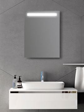 AMIRRO LUNA LED zrkadlo 60x70 cm, s osvetlením 902-005 Obrázek - fotka