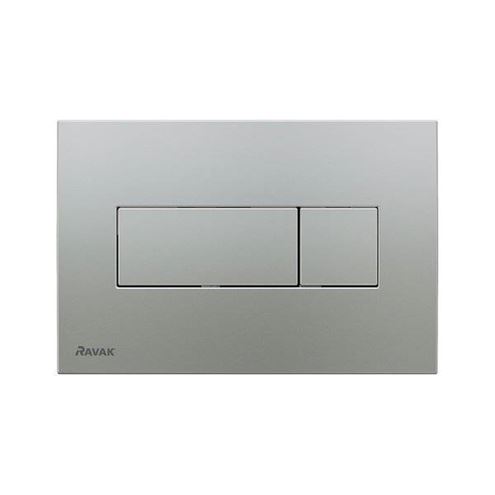 RAVAK UNI ovládacie tlačidlo pre dve splachovania, plast, satin X01456 Obrázek - Hlavní obrázek