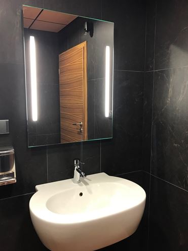 AMIRRO LUMINA WHITE zrkadlo 60x80 cm, s osvetlením 901-329 Obrázek - fotka