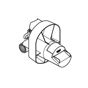 GROHE podomietkové teleso DN15 33962000 Obrázek - fotka