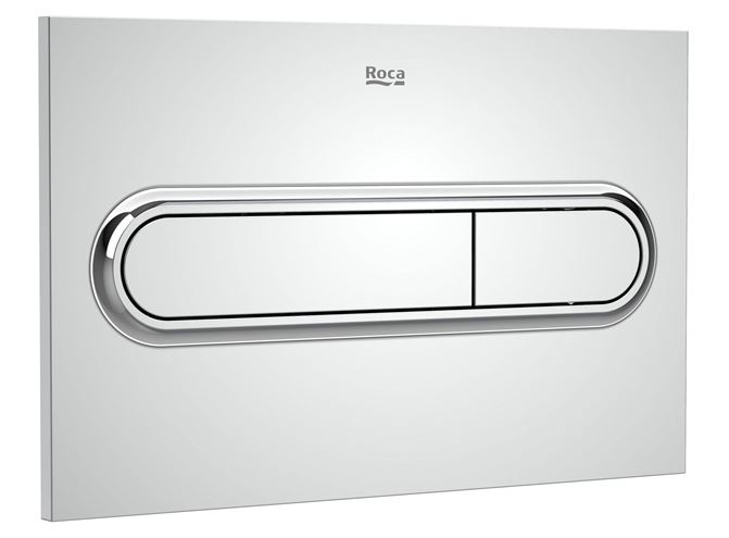 ROCA IN-WALL PL1 ovládacie tlačidlo pre dve splachovania, chróm A890095001 Obrázek - Hlavní obrázek