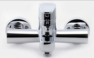NOVASERVIS TITANIA FRESH vaňová nástenná batéria, s prepínačom, chróm 96021/1,0 Obrázek - fotka