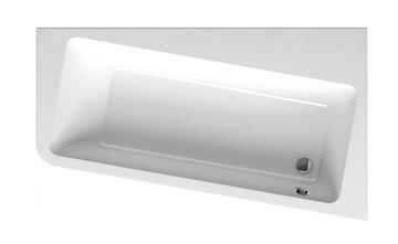 RAVAK 10 ° rohová vaňa 160x95 cm, bez nožičiek, akrylát