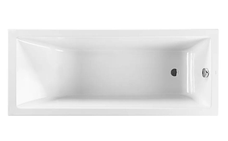 JIKA CUBITO PURE vaňa 180x80 cm, bez nožičiek, akrylát