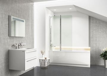 RAVAK CHROME vaňa 160x70 cm, bez nožičiek, akrylát C731000000 Obrázek - fotka