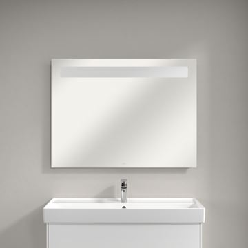 VILLEROY & BOCH MORE TO SEE 14 zrkadlo 100x75 cm, s osvetlením, s reguláciou teploty svetla, s reguláciou stmievania, so senzorom A4291000 Obrázek - fotka