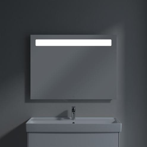VILLEROY & BOCH MORE TO SEE 14 zrkadlo 100x75 cm, s osvetlením, s reguláciou teploty svetla, s reguláciou stmievania, so senzorom A4291000 Obrázek - fotka