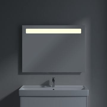 VILLEROY & BOCH MORE TO SEE 14 zrkadlo 100x75 cm, s osvetlením, s reguláciou teploty svetla, s reguláciou stmievania, so senzorom A4291000 Obrázek - fotka