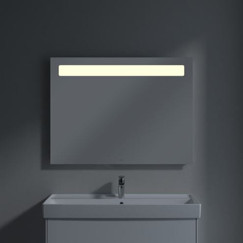 VILLEROY & BOCH MORE TO SEE 14 zrkadlo 100x75 cm, s osvetlením, s reguláciou teploty svetla, s reguláciou stmievania, so senzorom A4291000 Obrázek - fotka