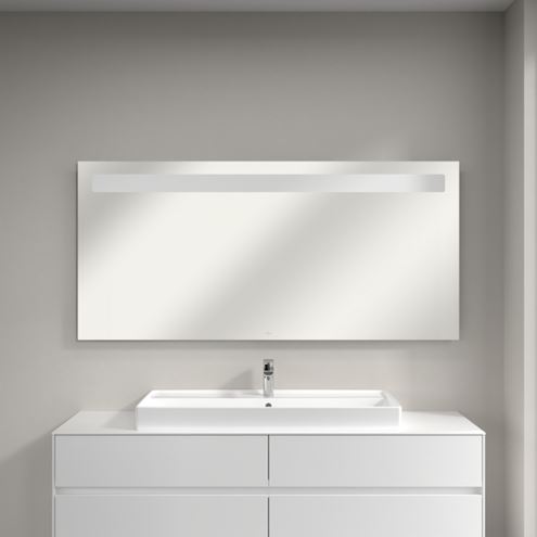 VILLEROY & BOCH MORE TO SEE 14 zrkadlo 160x75 cm, s osvetlením, s reguláciou teploty svetla, s reguláciou stmievania, so senzorom A4291600 Obrázek - fotka