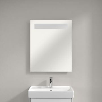 VILLEROY & BOCH MORE TO SEE 14 zrkadlo 60x75 cm, s osvetlením, s reguláciou teploty svetla, s reguláciou stmievania, so senzorom A4296000 Obrázek - fotka