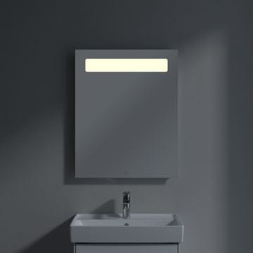 VILLEROY & BOCH MORE TO SEE 14 zrkadlo 60x75 cm, s osvetlením, s reguláciou teploty svetla, s reguláciou stmievania, so senzorom A4296000 Obrázek - fotka