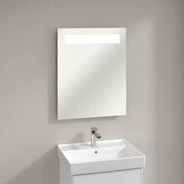 VILLEROY & BOCH MORE TO SEE 14 zrkadlo 60x75 cm, s osvetlením, s reguláciou teploty svetla, s reguláciou stmievania, so senzorom A4296000 Obrázek - fotka