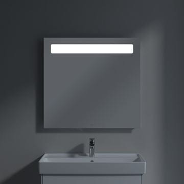 VILLEROY & BOCH MORE TO SEE 14 zrkadlo 80x75 cm, s osvetlením, s reguláciou teploty svetla, s reguláciou stmievania, so senzorom A4298000 Obrázek - fotka