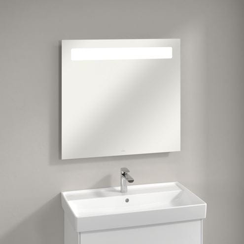 VILLEROY & BOCH MORE TO SEE 14 zrkadlo 80x75 cm, s osvetlením, s reguláciou teploty svetla, s reguláciou stmievania, so senzorom A4298000 Obrázek - fotka