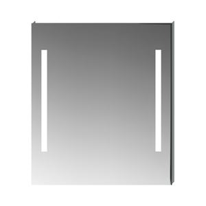 JIKA CLEAR zrkadlo 100x81 cm, s osvetlením