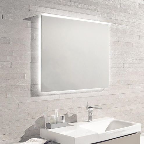 GEBERIT XENO2 zrkadlo 90x71 cm, s osvetlením, s reguláciou stmievania, s vyhrievaním, so senzorom 500.522.00.1 Obrázek - fotka