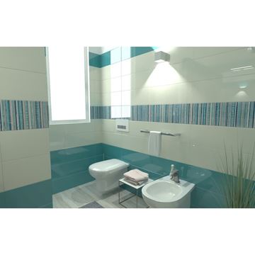 MARAZZI CLOUD dekor 20x50cm lines shappire M4VR Obrázek - fotka