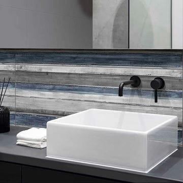 MARAZZI COLORPLAY dekor 30x90cm, mat, brush white M4Q5 Obrázek - fotka