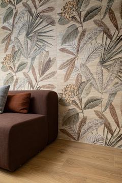 MARAZZI MYSTONE TRAVERTINO dekor 120x120cm, pannello botanico classico M9P5 Obrázek - fotka