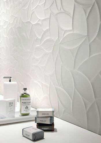 MARAZZI ESSENZIALE dekor 40x120 cm, mat-lesk reliéf 3D, white MNP3 Obrázek - fotka