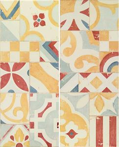 MARAZZI CLOUD dekor 20x50cm, lesk, mandala cream