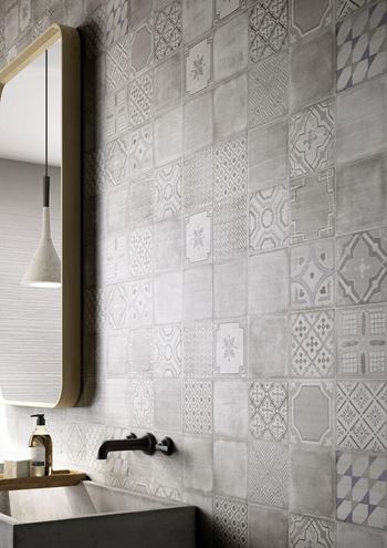 MARAZZI MATERIKA dekor 40x120cm, veľkoformátový, grigio/antracite MMJY Obrázek - fotka