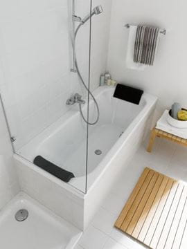 LAUFEN SOLUTIONS vaňa 180x80 cm, s konštrukciou, akrylát H2245010000001 Obrázek - fotka