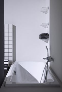 LAUFEN MODERNA PLUS vaňa 180x80 cm, pre 2 osoby, bez nožičiek, smaltovaná oceľ H2250600000401 Obrázek - fotka