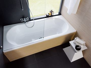 LAUFEN THALLIUM vaňa 180x80 cm, pre 2 osoby, bez nožičiek, smaltovaná oceľ H2250900000401 Obrázek - fotka