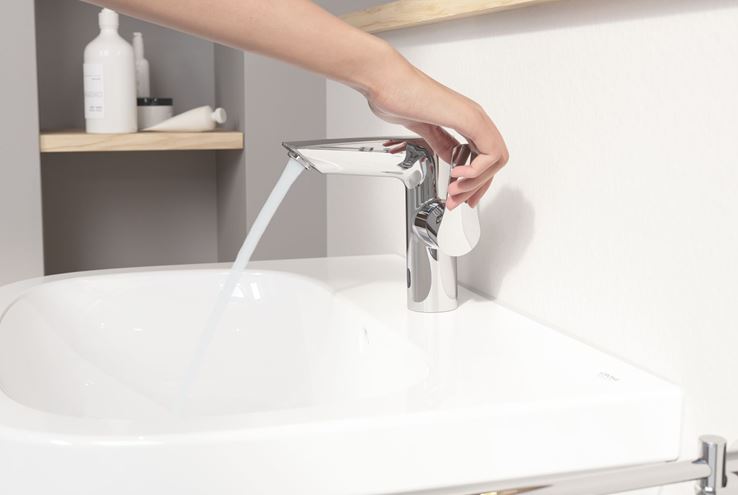 GROHE EUROSMART umývadlová senzorová batéria, napájanie z batérie, chróm 23975003 Obrázek - fotka