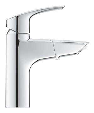 GROHE EUROSMART umývadlová stojanková batéria, s vyťahovacou sprškou a odtokovou súpravou, chróm 23976003 Obrázek - fotka