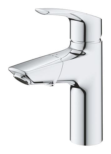 GROHE EUROSMART umývadlová stojanková batéria, s vyťahovacou sprškou a odtokovou súpravou, chróm 23976003 Obrázek - fotka